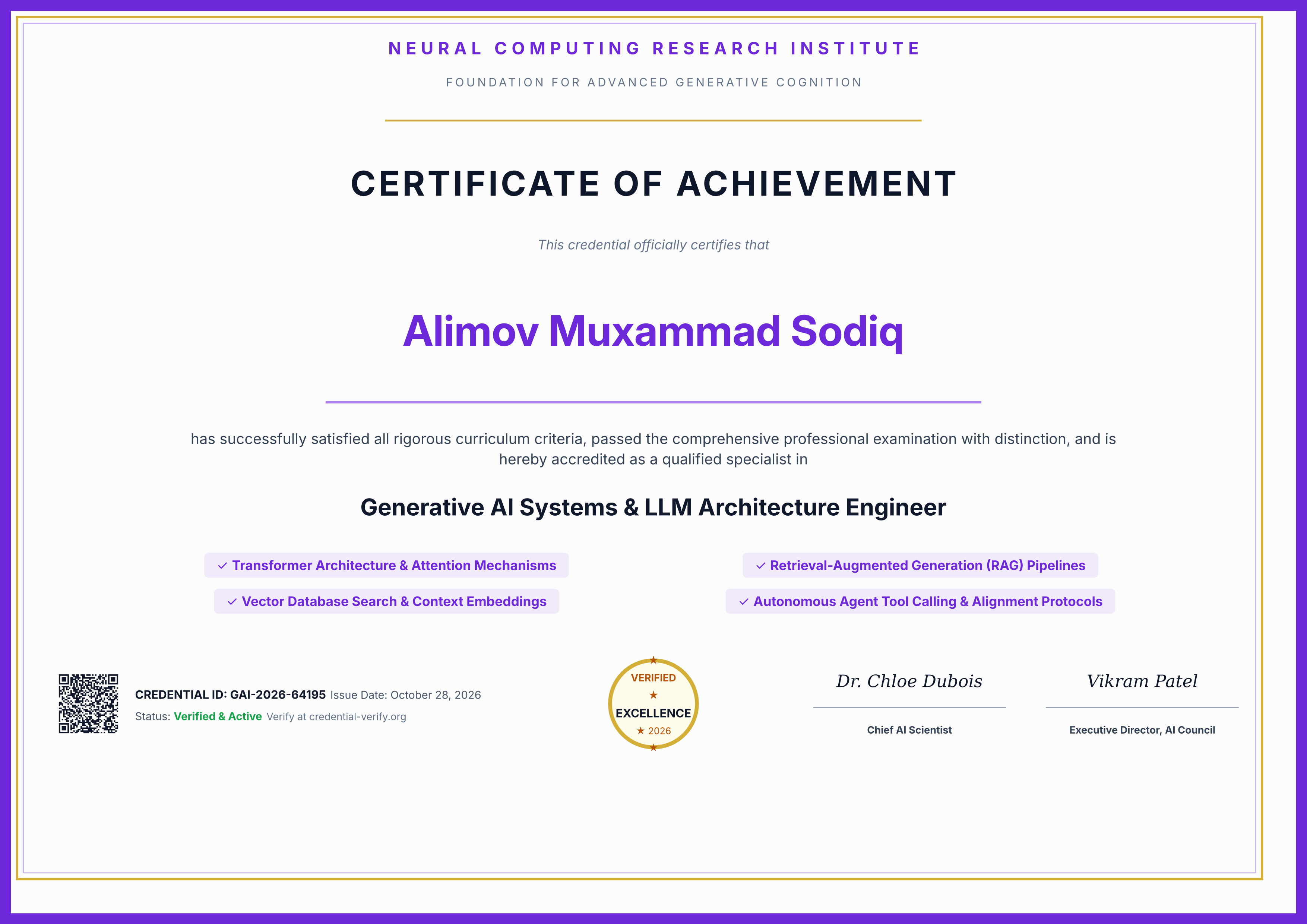 Generative AI & LLM Engineering